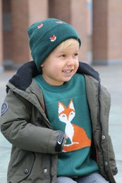 Sweter FOX - GREEN