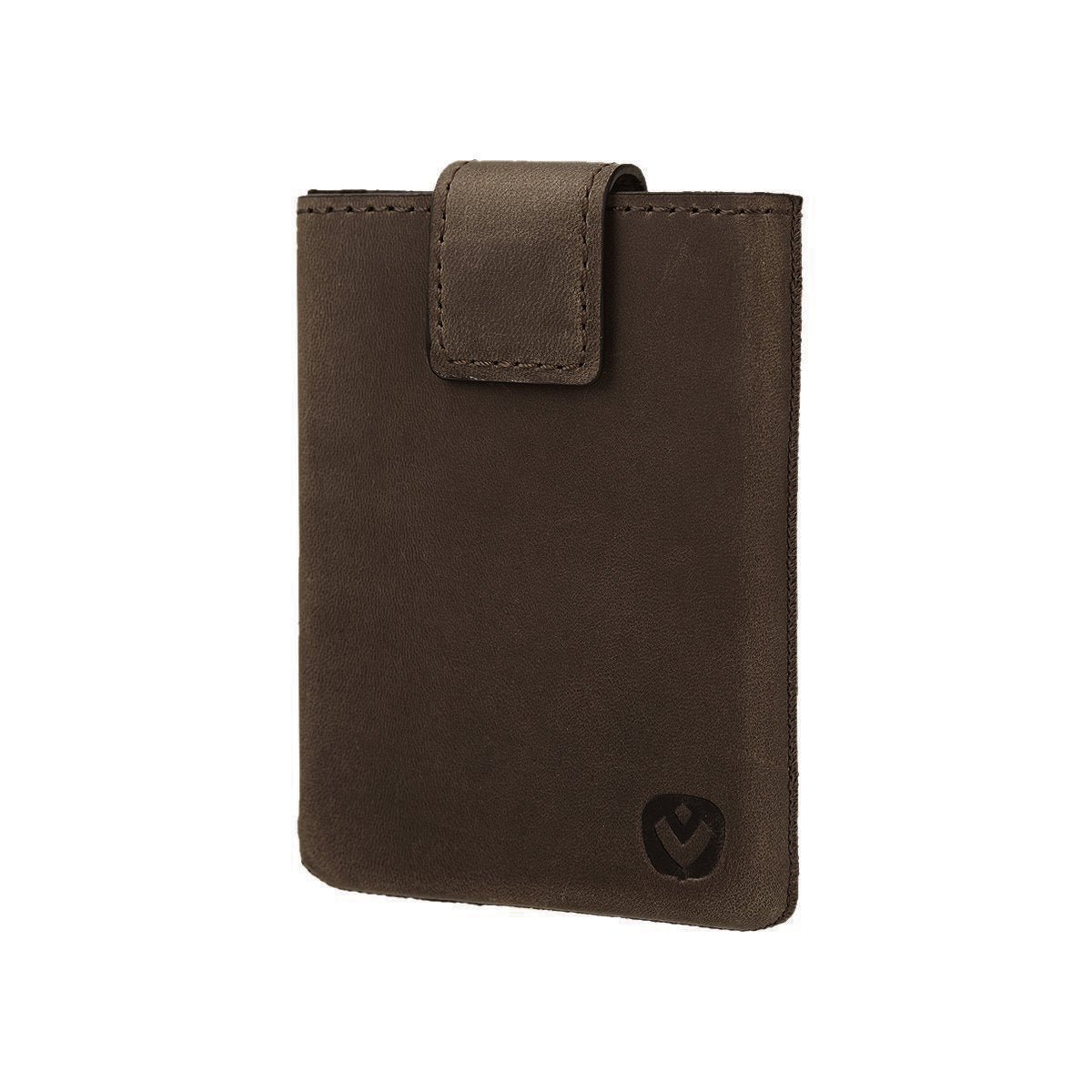 Kartenetui Pocket Luxe Vintage Braun