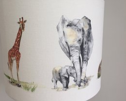 Safari Animals Lampshade
