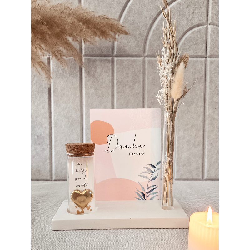 Just4You Buisje - naturel droogbloemen