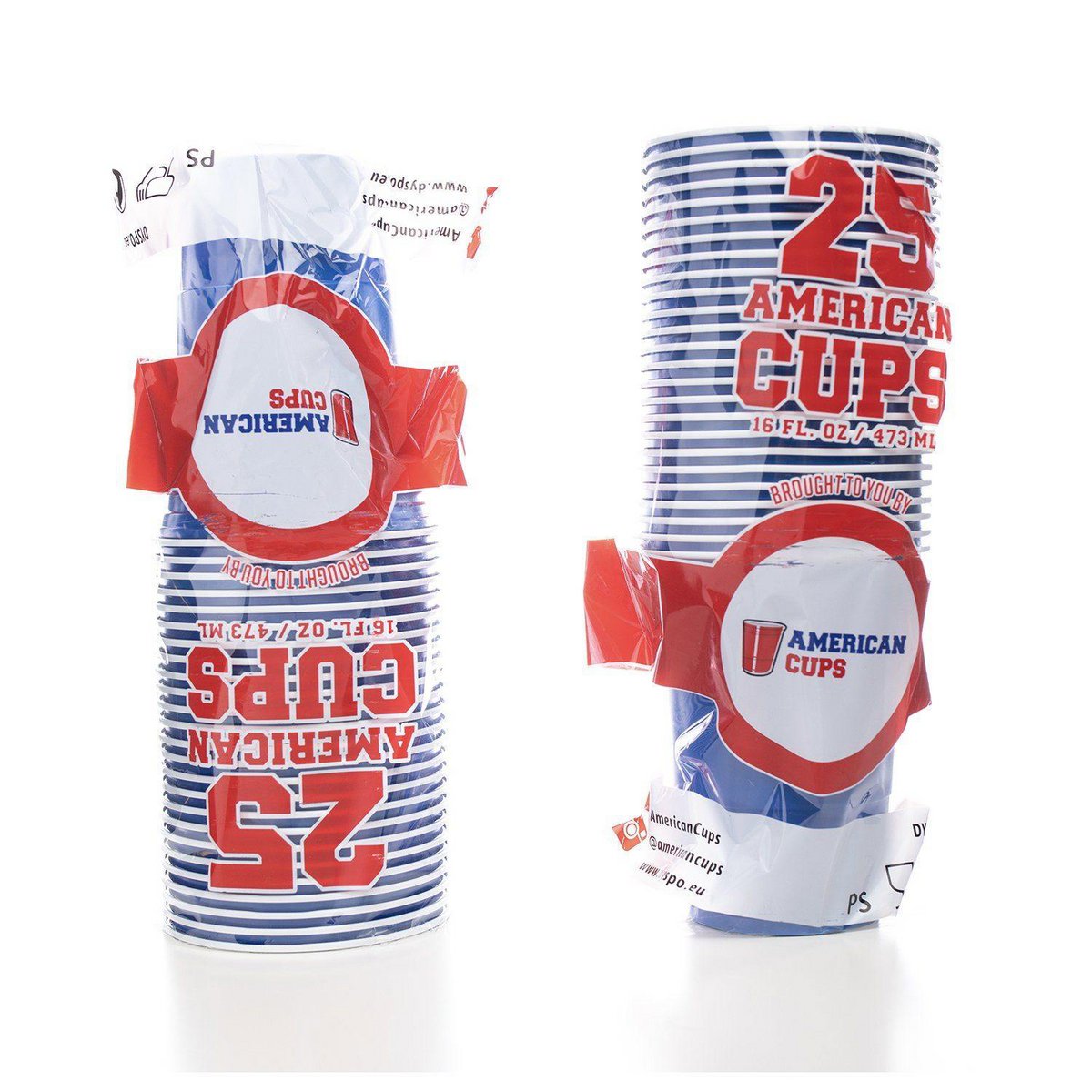 Bicchieri Beer Pong - Blu (50 pezzi)