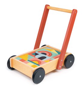 Loophulp Met Gekleurde Blokken
