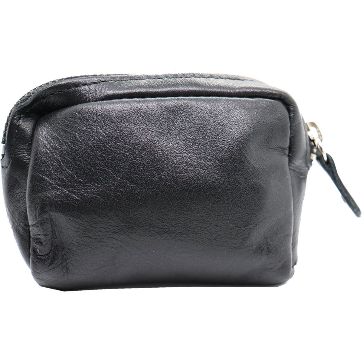 Leather Key Case - Iron Zipper - Key Bag Long