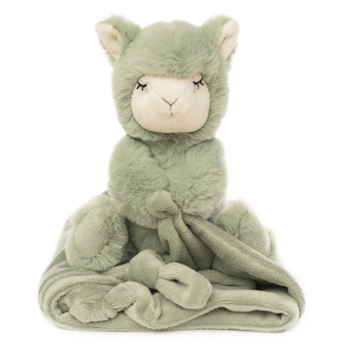 Cuddle Cloth – Llama (dusty lime)