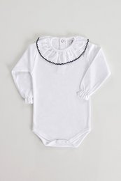Thermal Bodysuit with Frill Collar 610