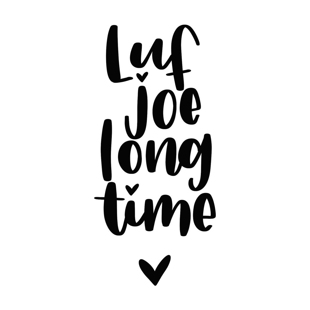 Kaart luf joe long time