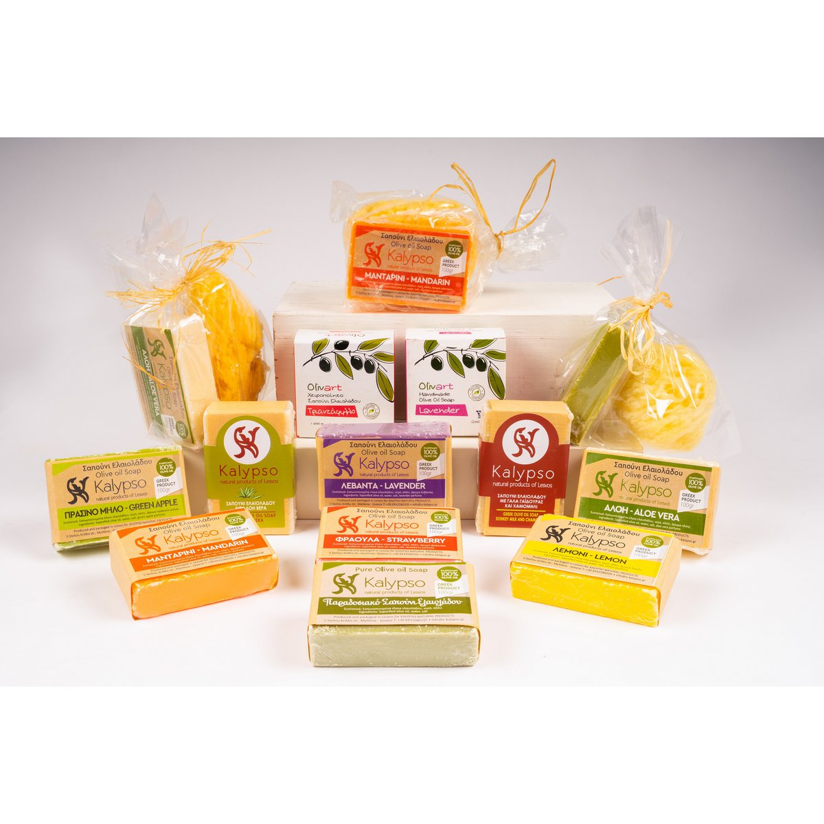 Hand made Olive oil soap- Green Apple
