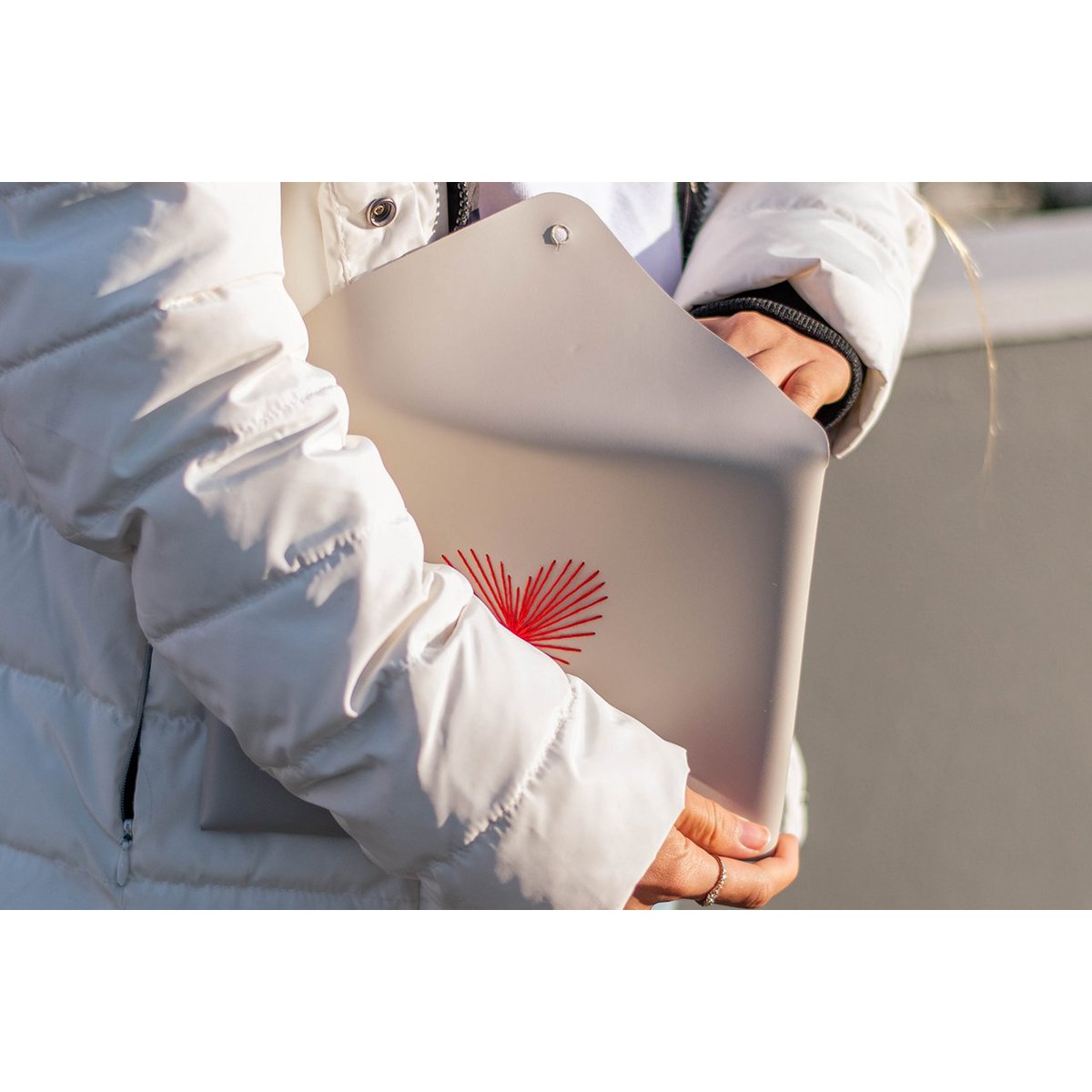 POCHETTE ENVELOPPE CŒUR COEUR