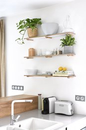 Étagère PEG S - 50cm - Gris