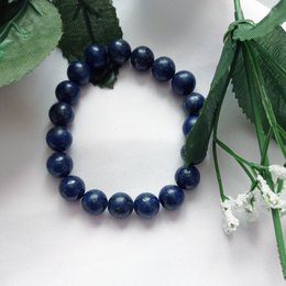 Bracelet extensible en lapis-lazuli par nlanlaVictory