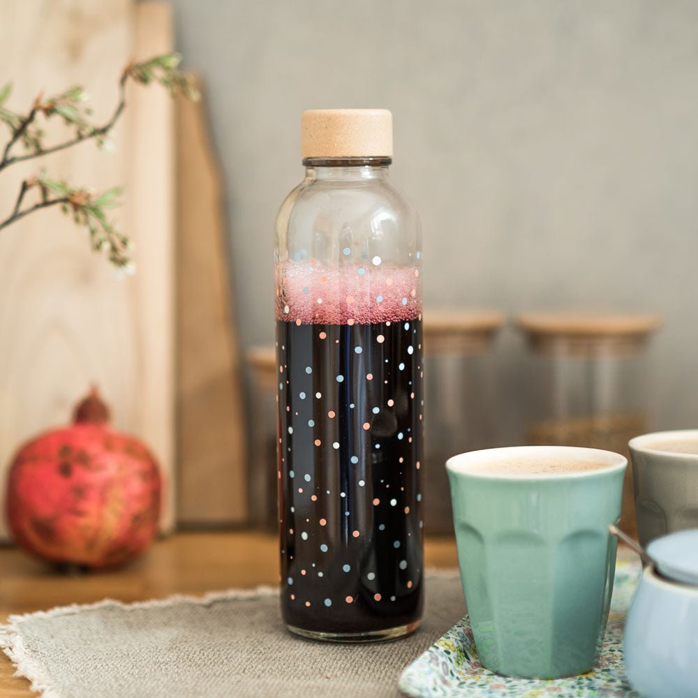 FLYING CIRCLES 0.7 l glass bottle