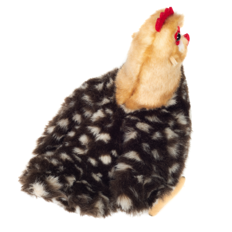 Gallina de pie 24 cm - peluche - peluche