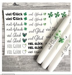 Cumplido de deseos: juego de 4 velas cónicas