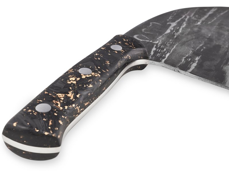 Samura Mad Bull Serbian Chef's Knife 180 mm, Marble Carbon Handle