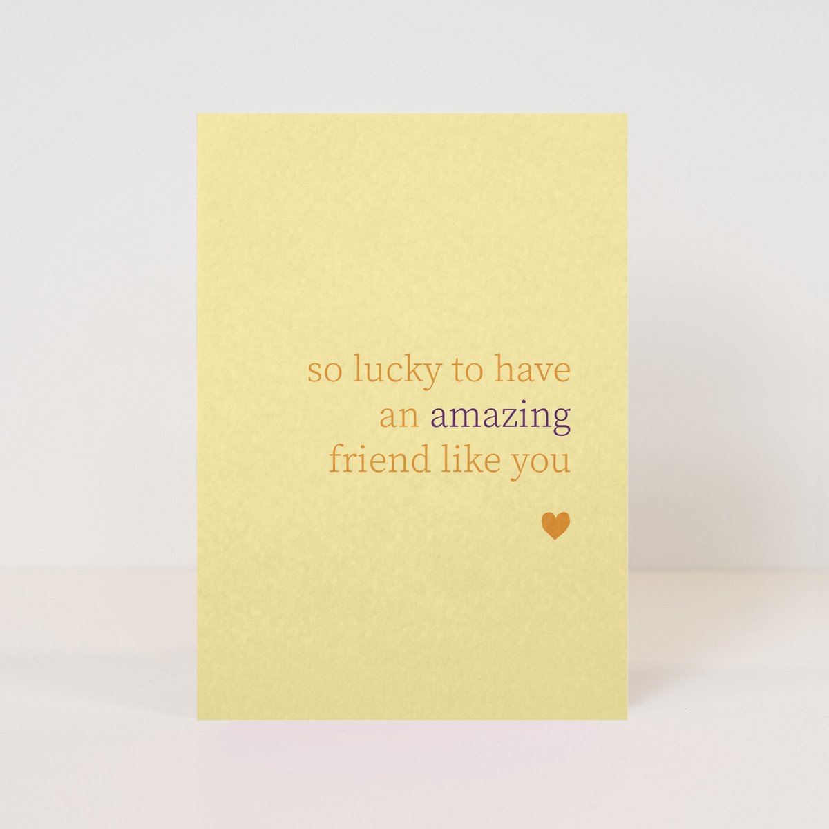 postcard 'with love'