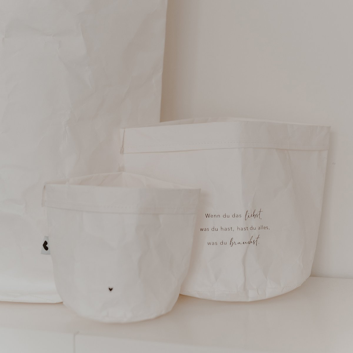 Paperbag zestaw 2 szt. Wszystko, czego potrzebujesz (opakowanie = 6 zestawów)