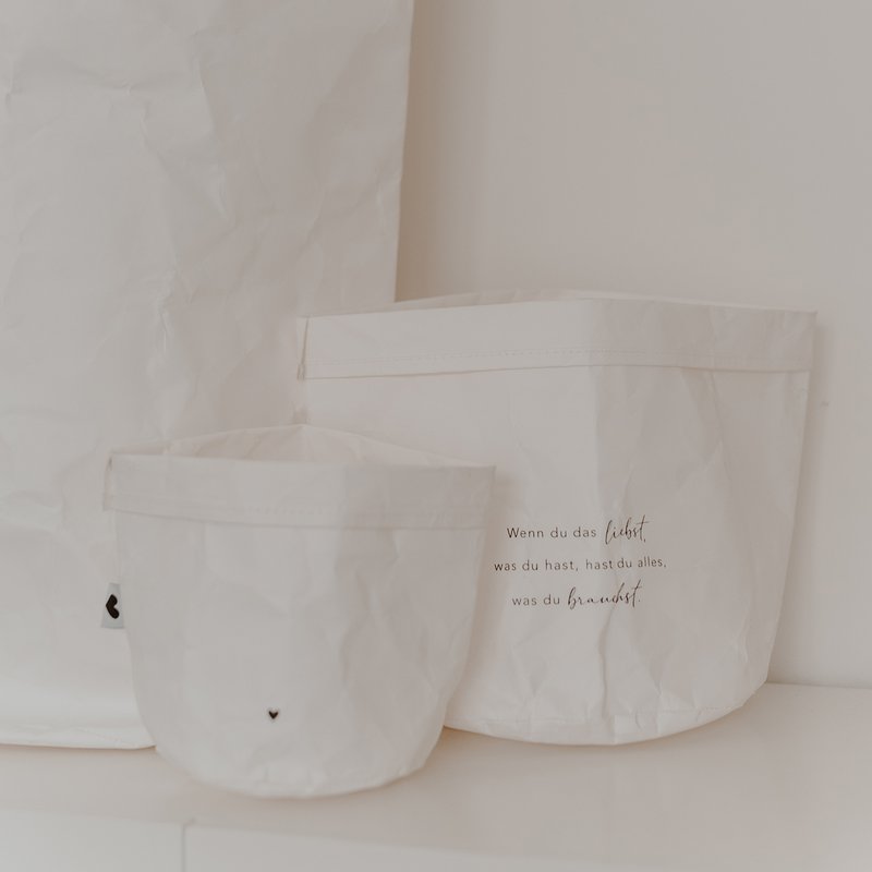 Paperbag sæt med 2 Alt hvad du behøver (PU = 6 sæt)