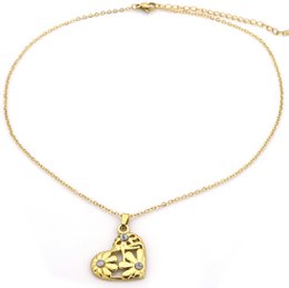 C-A3.1  N091-029G-3 S. Steel Necklace Heart