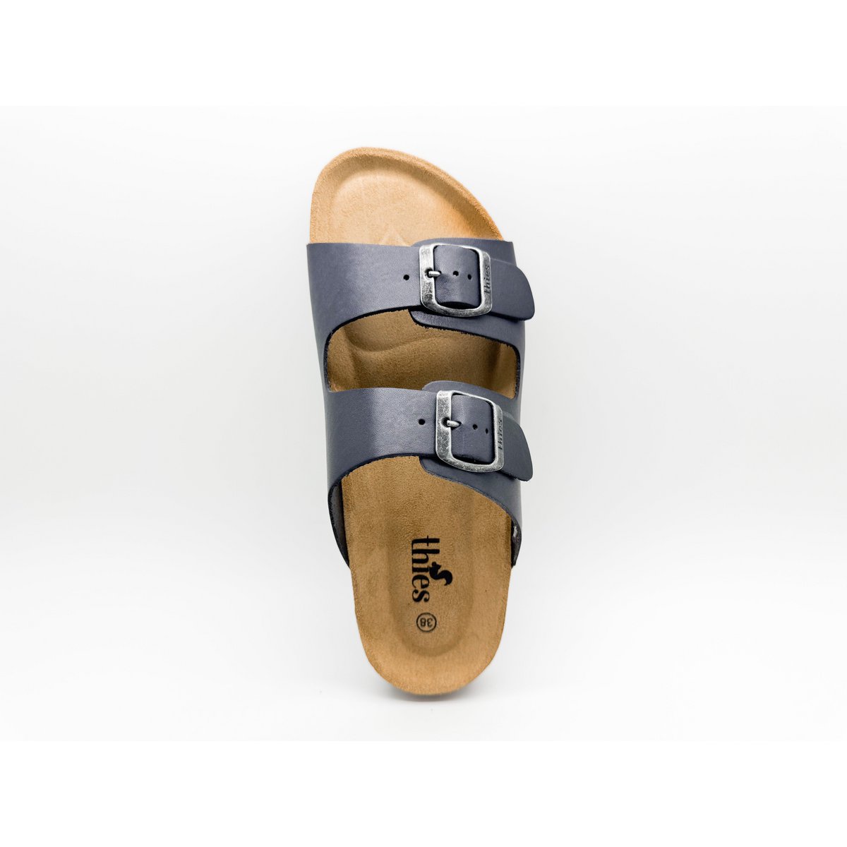 thies 1856 ® Eco Leather Sandal charcoal