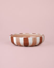 Grattugia per aglio in ceramica - Rosa e rosso - Grande tesoro