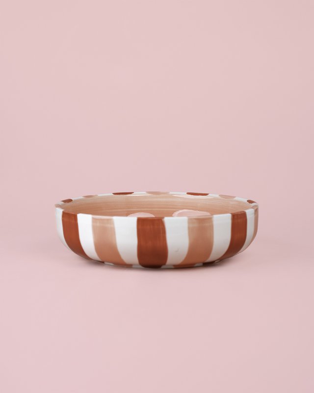 Grattugia per aglio in ceramica - Rosa e rosso - Grande tesoro