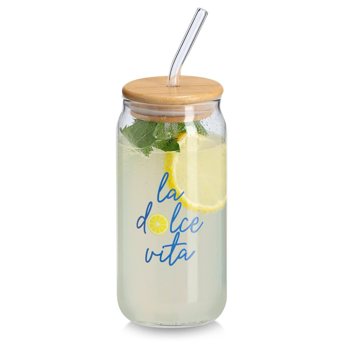 Trinkglas "la dolce vita" 500ml FSC 100%