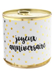 Happy Birthday - Gold dots - Lemon Cake - Cancake