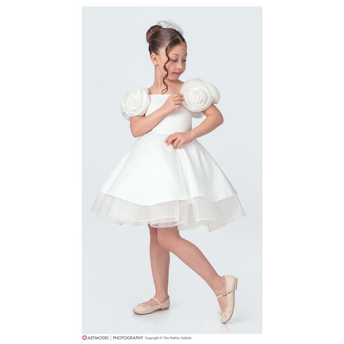Kinderkleid 4-12y.