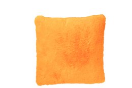 J-Line cushion Cutie - polyester - orange