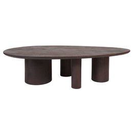 Sofabord Amir 140 x 80 cm - Espresso Mangohout