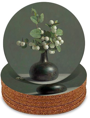 6 posavasos - Snowberry, Henk Helmantel