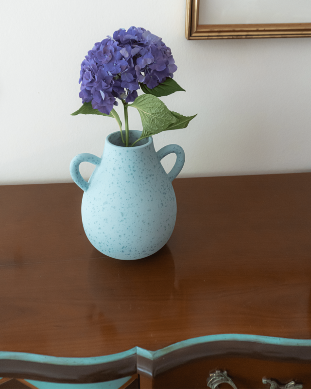 Primavera vase blue