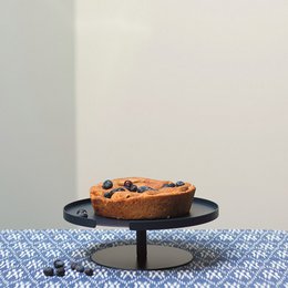 BIG HUG CAKE STAND 1 NIVEAU - citron