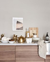 Set/2 Tea Set Gold