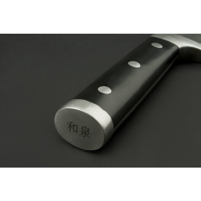 IZUMI ICHIAGO - 3-tlg. Santokumesser -Set "Professional Chef Knives" inkl..Bambus-Magnetmesserhalter