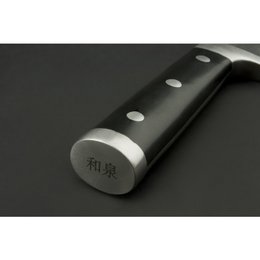 IZUMI ICHIAGO - 3-tlg. Santokumesser -Set "Professional Chef Knives" inkl..Bambus-Magnetmesserhalter