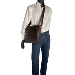 Schoudertas In 3 Kleuren - Crossbody - Buffelleer - In 3 Kleuren