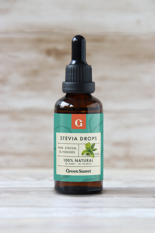 Płyn Stevia naturel 50 ml - zamiennik cukru