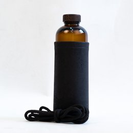 Waterfles - Zwart deksel - 600ml