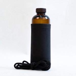 Waterfles - Zwart deksel - 600ml