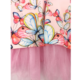 Abito per bambini con cappello e borsa "Butterfly"/ BE 454-700