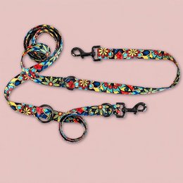 Multi-position Mandala leash