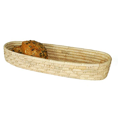 Kurv BAGUETTE, palmeblad