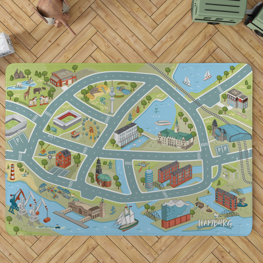 Spielteppich HAMBURG