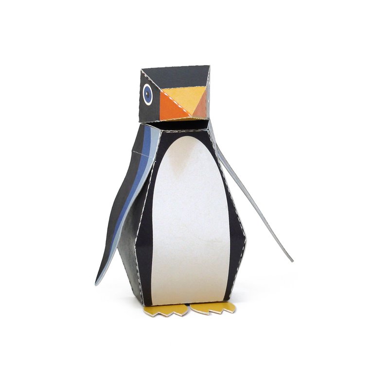 Ice Animals Paper Toys
