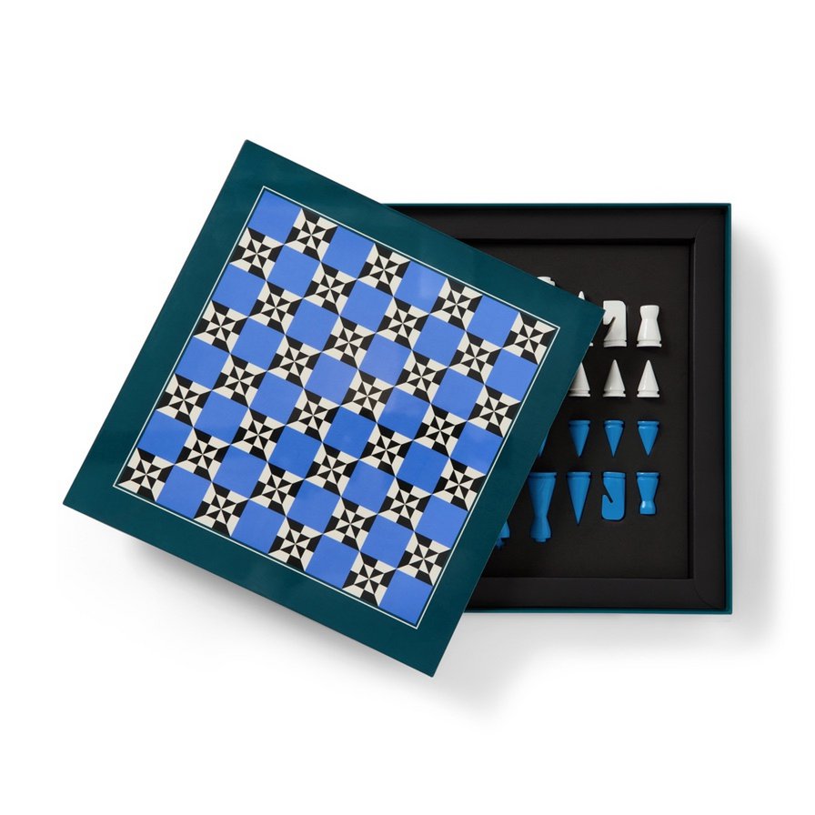 Printworks Spel - Chess lacquered - Poseidon