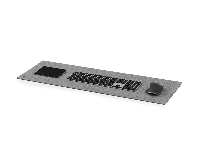 Felt & Cork Desk Mat - Anthracite