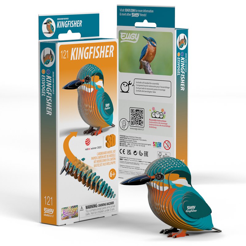 EUGY 3D Puzzel - IJsvogel