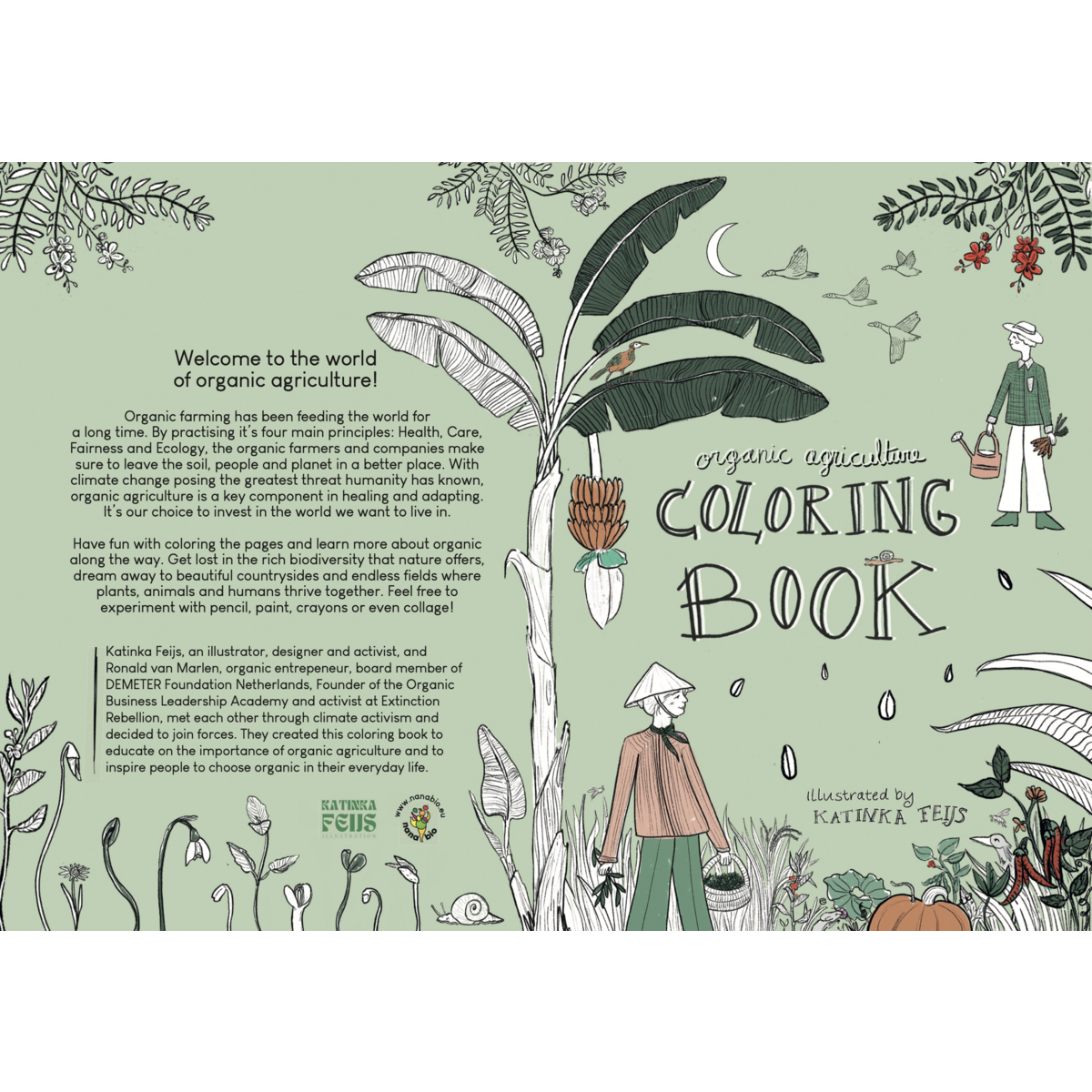 Biologische landbouw kleurboek