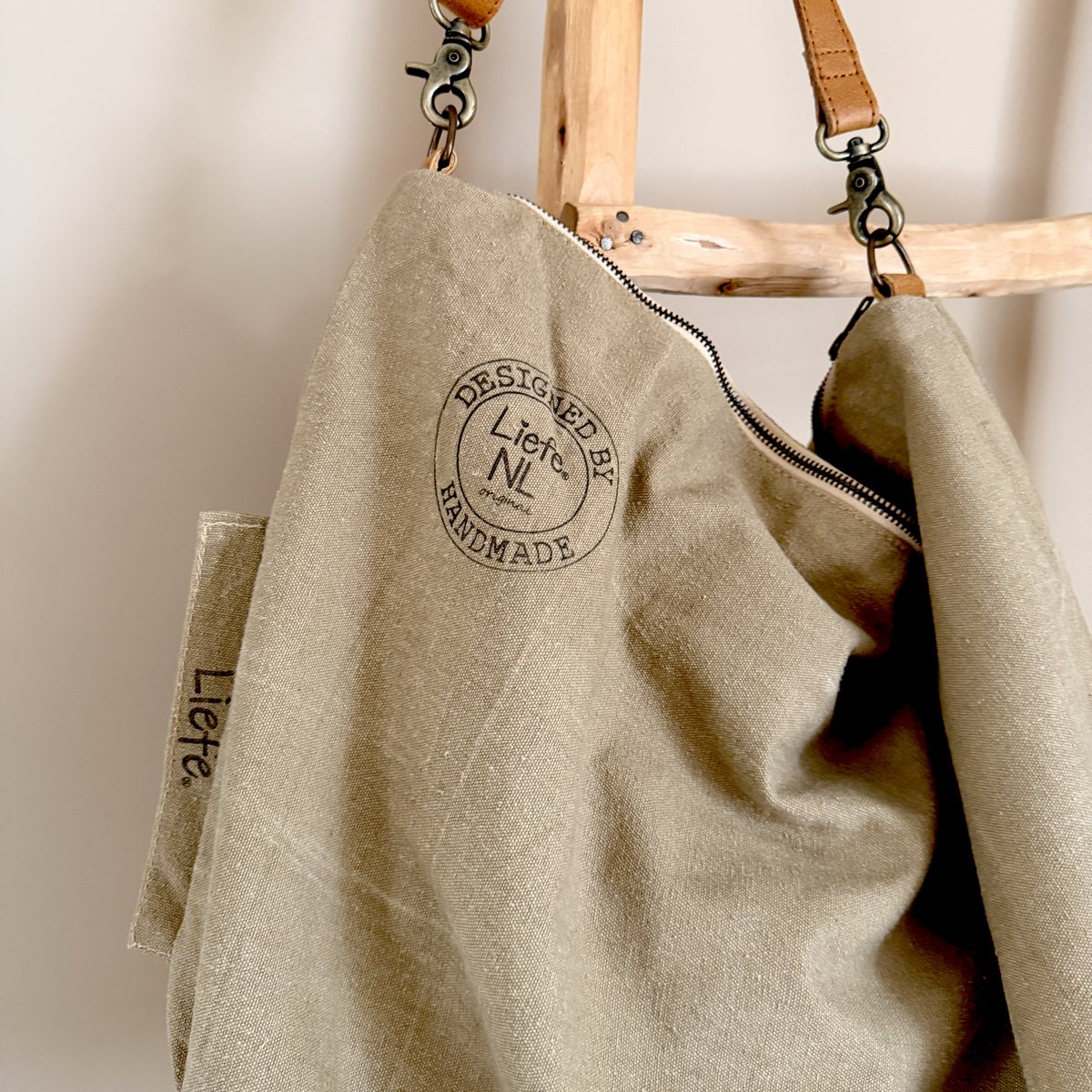 BaggyBag  (recycled cotton khaki) 